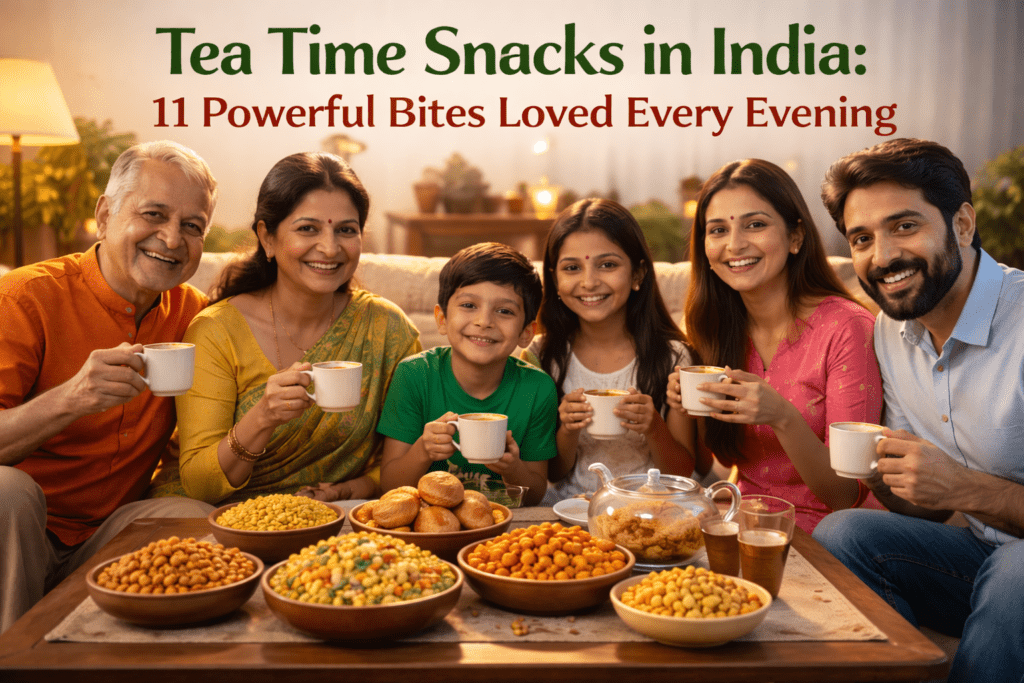 Tea Time Snacks in India
