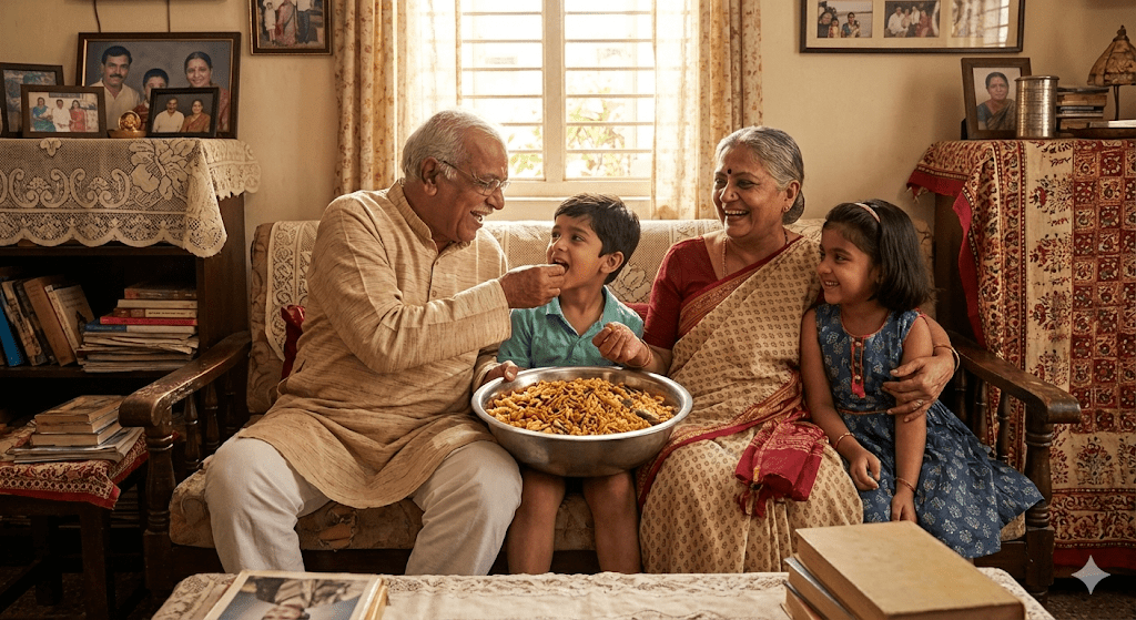 namkeen connecting generations in Indian families