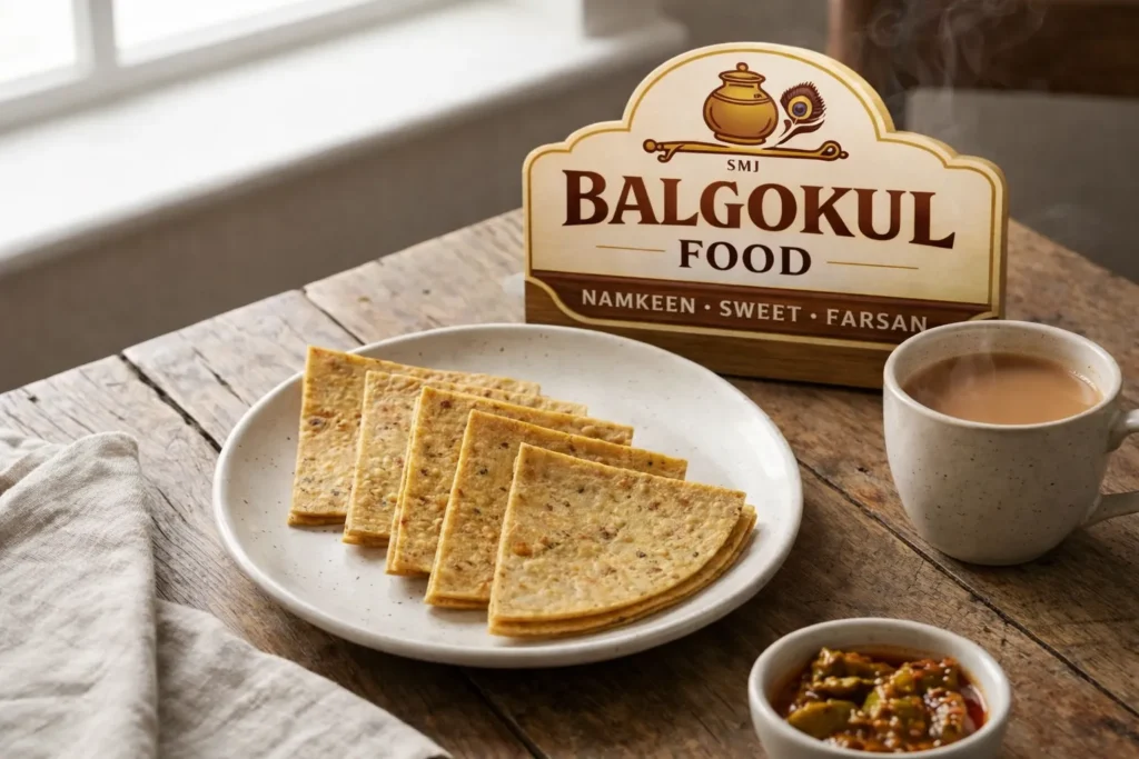 balgokul foods khakhra