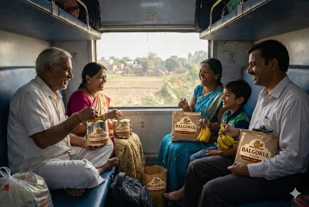 best snacks for train journey