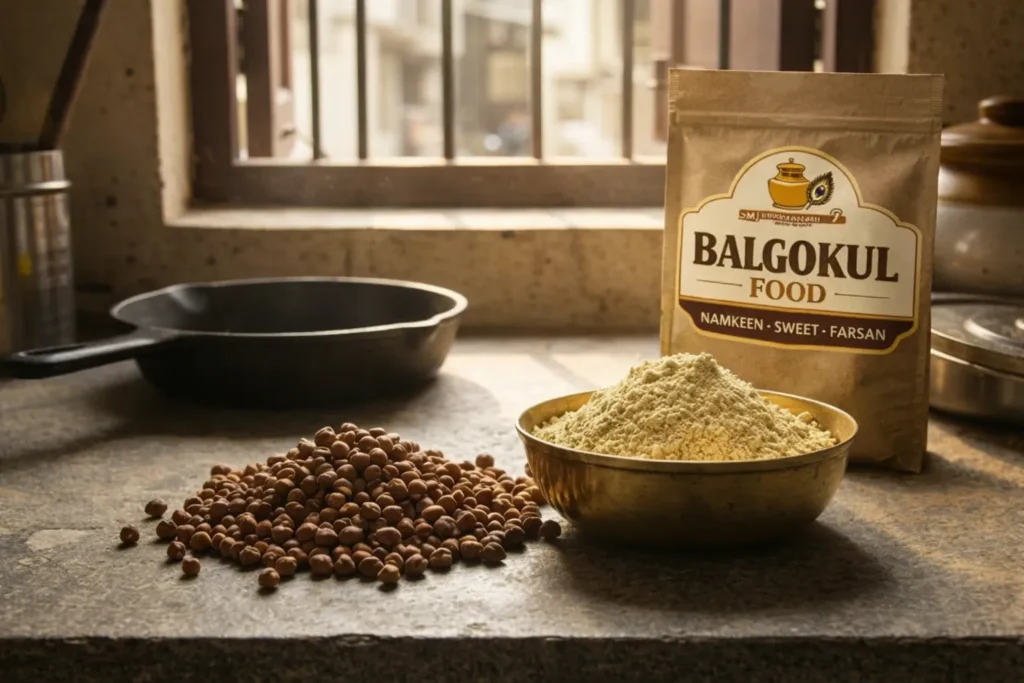 benefits of besan in Indian diet